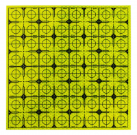 Отражатель пленочный RGK 50*50 мм (16 шт.), желтый